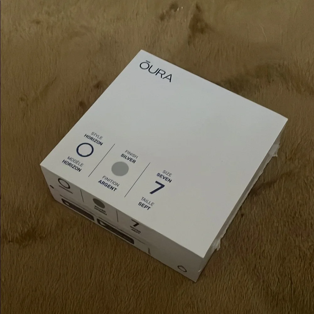 Oura Ring - Silver Horizon